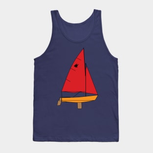 Mirror Dinghy Sailboat Tank Top